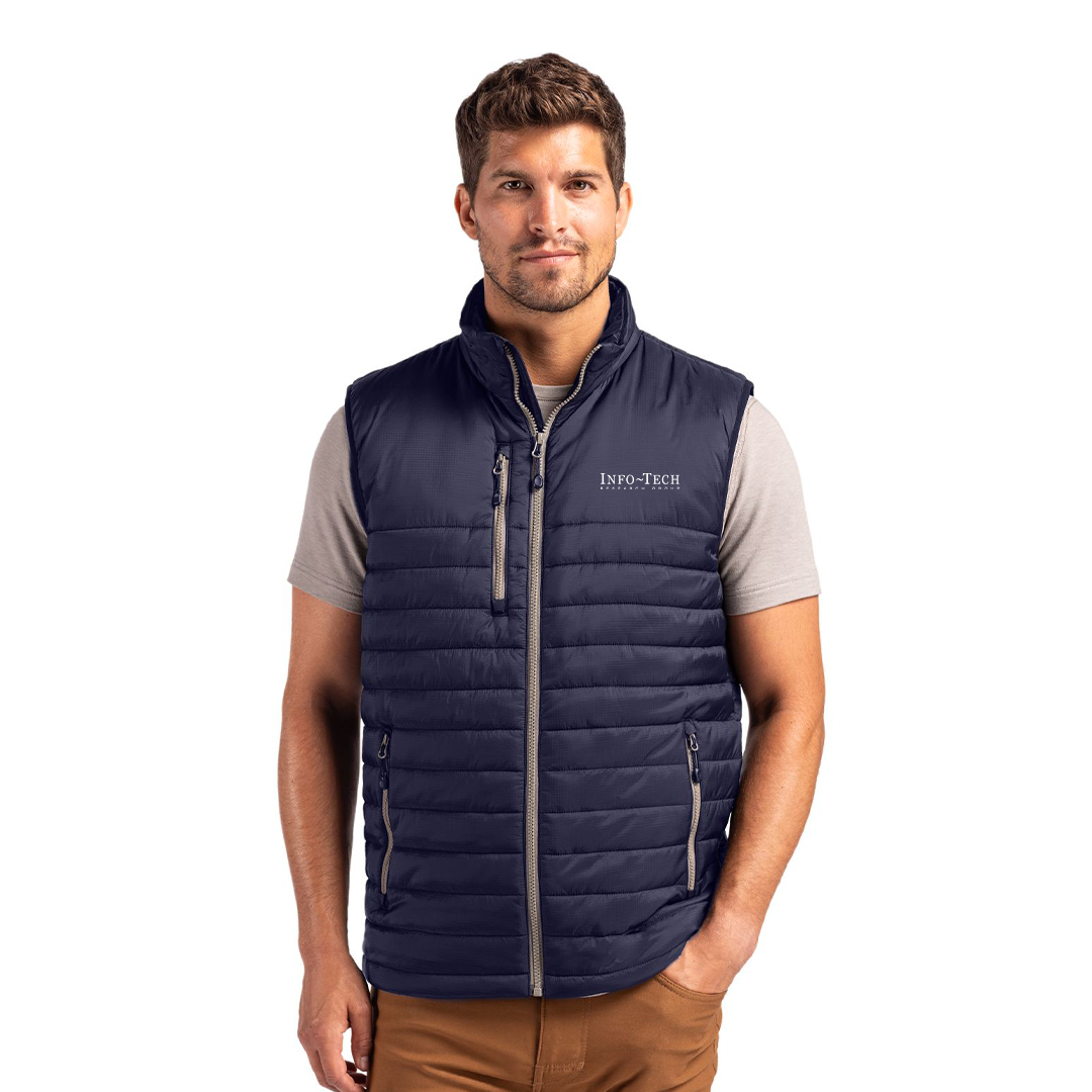 Info - Tech Clique Valhalla Full Zip Men's Puffer Vest