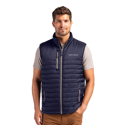 Info - Tech Clique Valhalla Full Zip Men's Puffer Vest