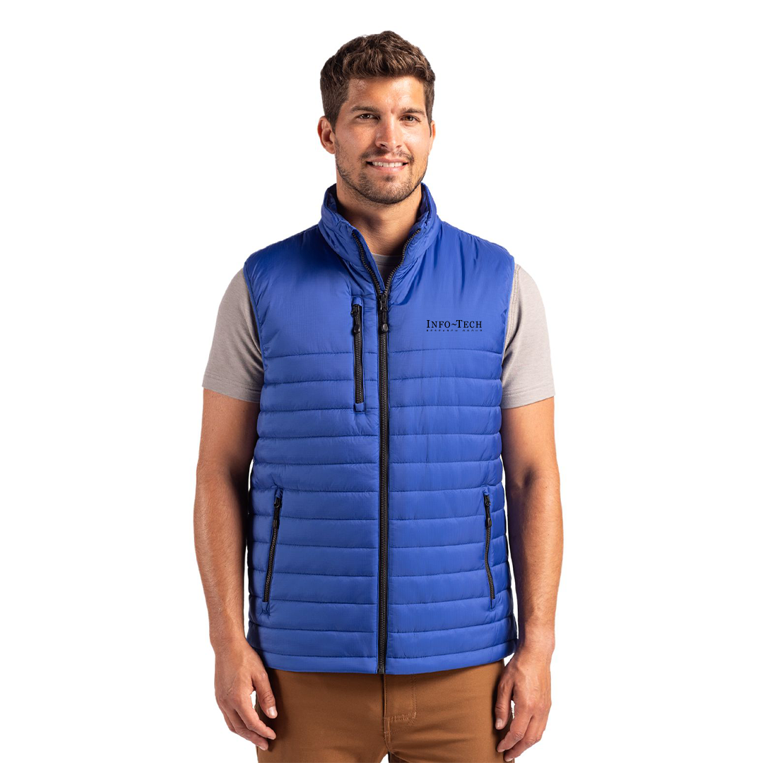 Info - Tech Clique Valhalla Full Zip Men's Puffer Vest