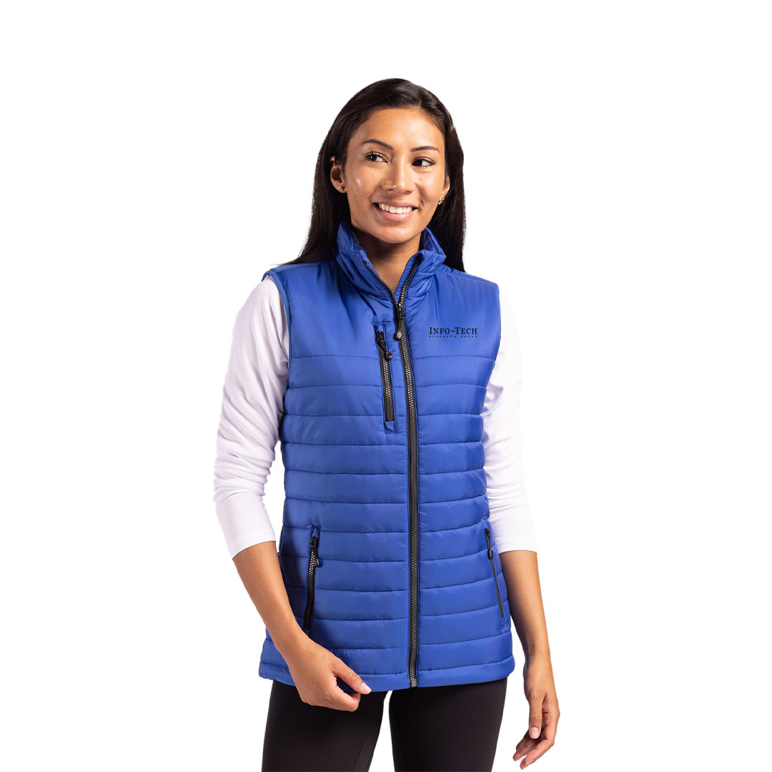 Info - Tech Clique Valhalla Full Zip Women's Puffer Vest