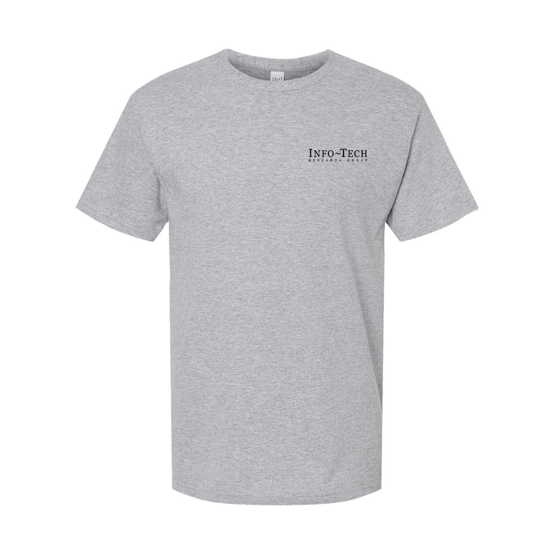 Info- Tech M&O Men's Gold Soft Touch T-Shirt