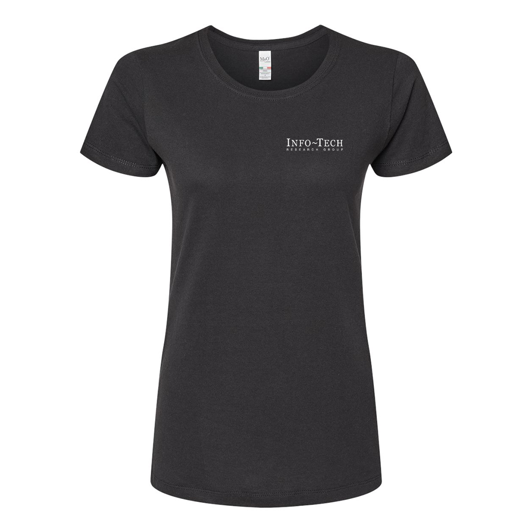 Info - Tech M&O Women's Gold Soft Touch T-Shirt