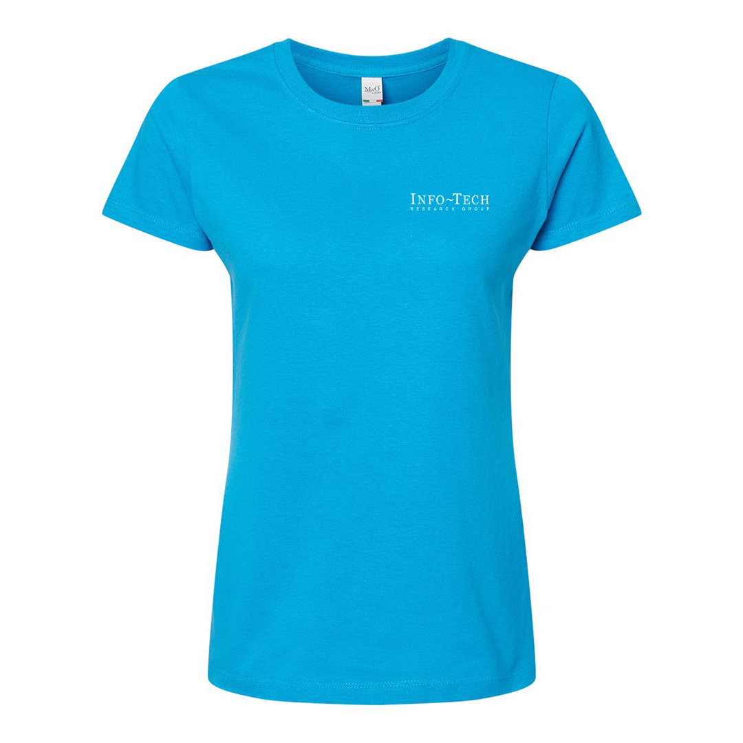 Info - Tech M&O Women's Gold Soft Touch T-Shirt
