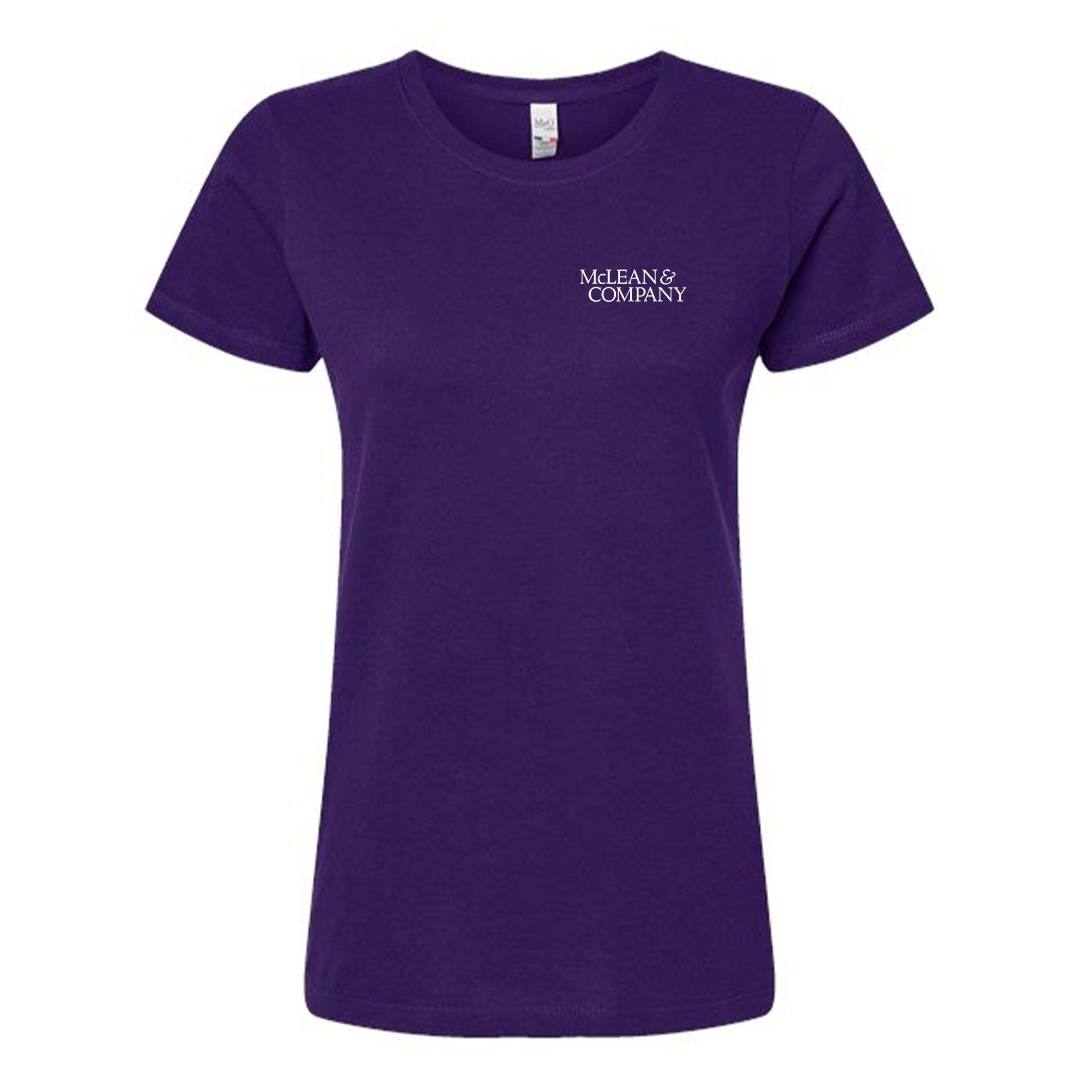 McLean M&O Women's Gold Soft Touch T-Shirt