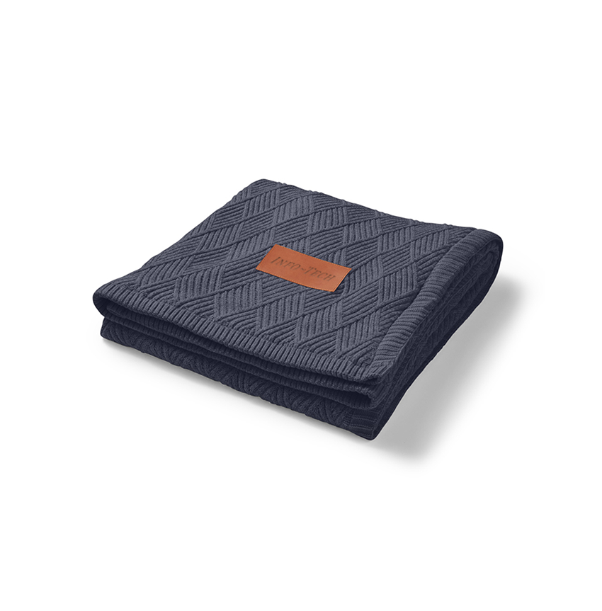 Info - Tech Leeman Trellis Knit Blanket