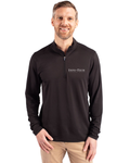 Info - Tech Men's Cutter & Buck Virtue Eco Pique Recycled Quarter Zip