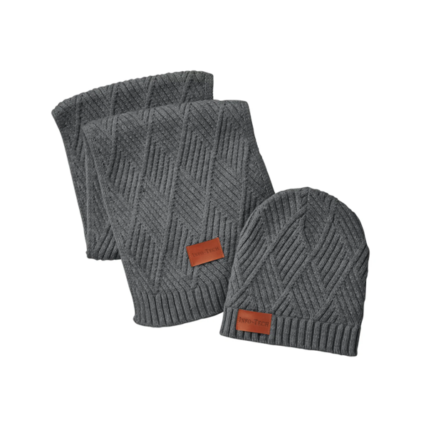 Info - Tech Leeman Trellis Knit Bundle And Go Gift Set