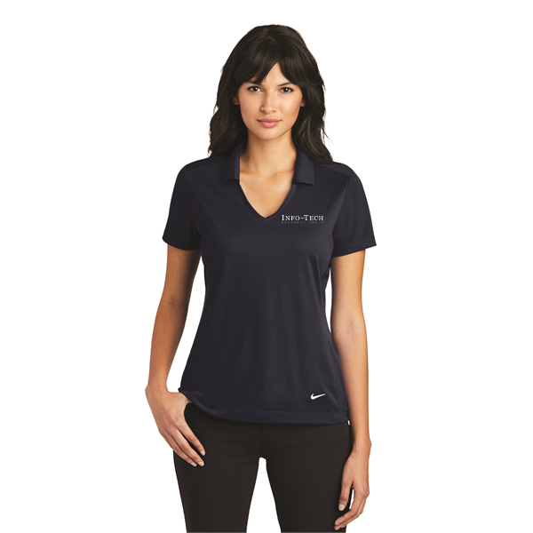 Info - Tech Women's Nike Dri-Fit Vertical Mesh Polo